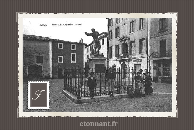 Carte postale ancienne : Lunel