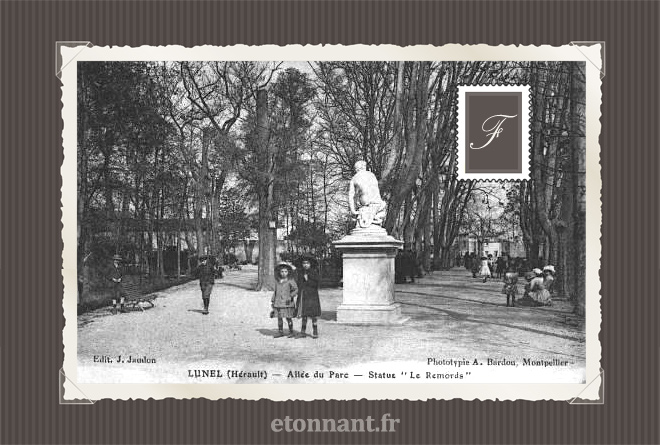 Carte postale ancienne : Lunel