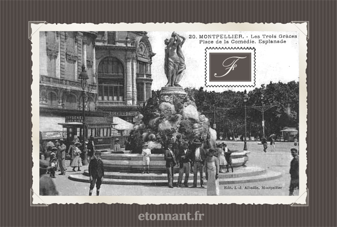 Carte postale ancienne de Montpellier (34 Hérault)