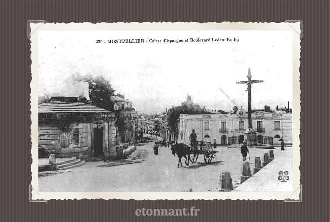 Carte postale ancienne de Montpellier (34 Hérault)