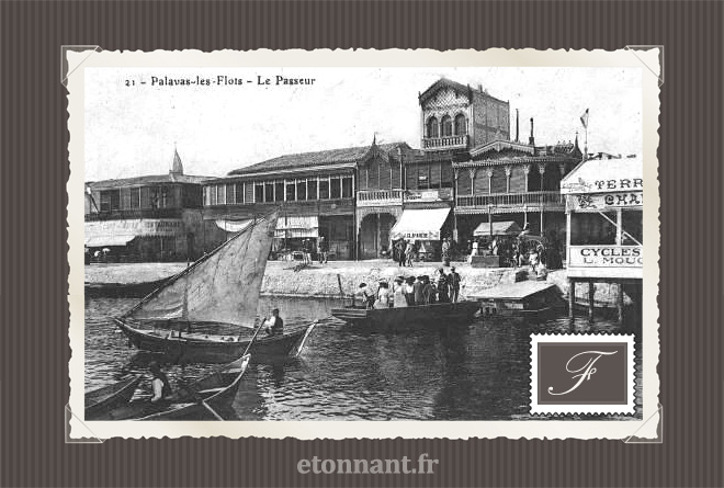 Carte postale ancienne : Palavas-les-Flots
