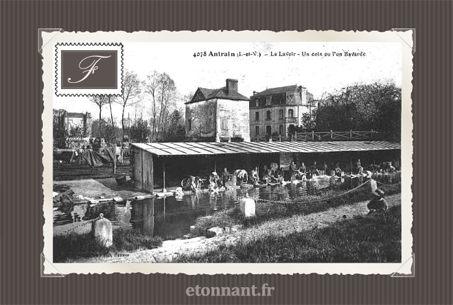 Carte postale ancienne : Antrain