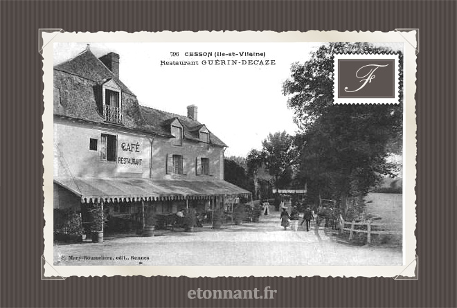 Carte postale ancienne : Cesson-Sévigné