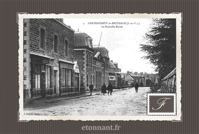 Carte postale ancienne : Châteauneuf
