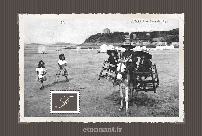 Carte postale ancienne : Dinard