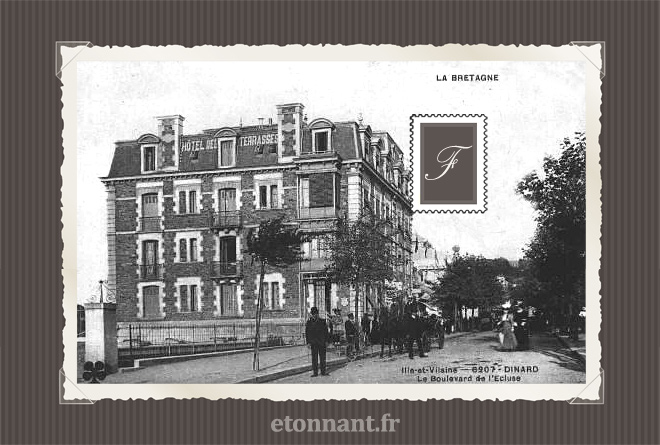Carte postale ancienne : Dinard