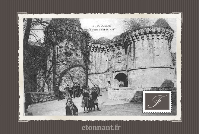 Carte postale ancienne de Fougères (35 Ille et Vilaine)