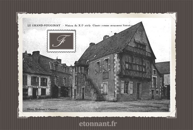 Carte postale ancienne : Grand-Fougeray