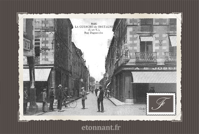 Carte postale ancienne : La Guerche-de-Bretagne
