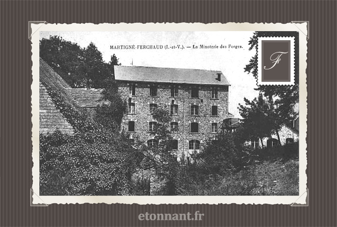 Carte postale ancienne : Martigné-Ferchaud