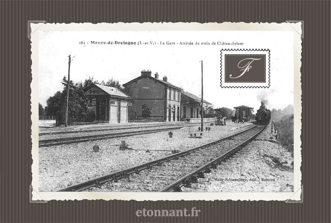 Carte postale ancienne : Maure-de-Bretagne