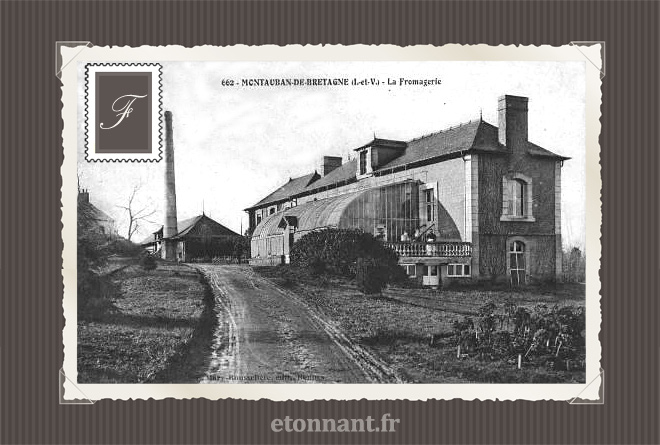 Carte postale ancienne : Montauban-de-Bretagne