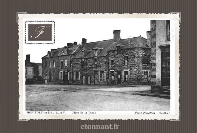 Carte postale ancienne : Montfort-sur-Meu