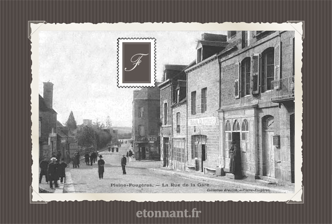 Carte postale ancienne : Pleine-Fougères