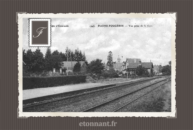 Carte postale ancienne : Pleine-Fougères