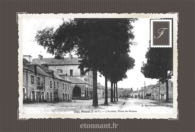 Carte postale ancienne : Plélan-le-Grand
