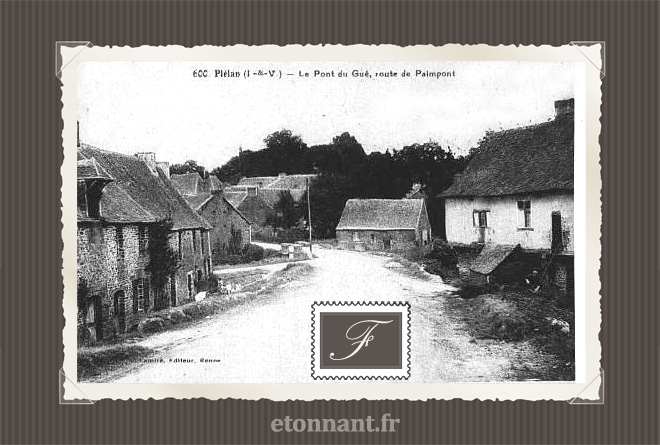 Carte postale ancienne : Plélan-le-Grand
