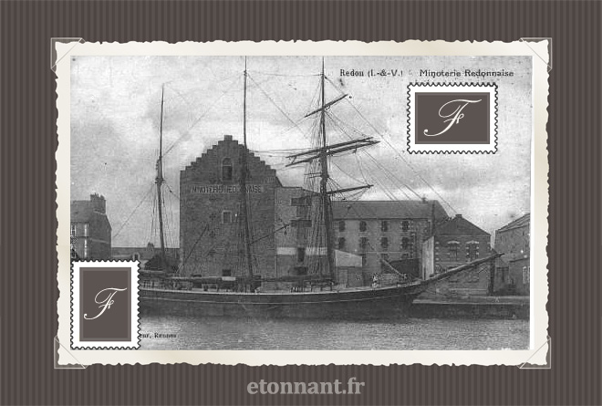 Carte postale ancienne de Redon (35 Ille et Vilaine)