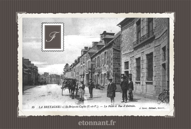 Carte postale ancienne : Saint-Brice-en-Coglès