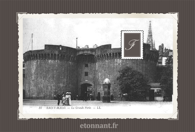 Carte postale ancienne de Saint-Malo (35 Ille et Vilaine)