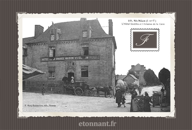 Carte postale ancienne : Saint-Méen-le-Grand