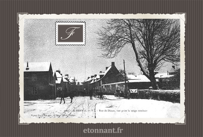Carte postale ancienne : Saint-Méen-le-Grand