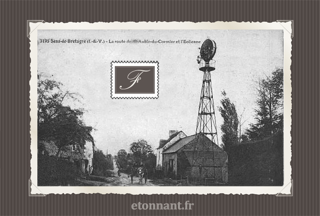 Carte postale ancienne : Sens-de-Bretagne