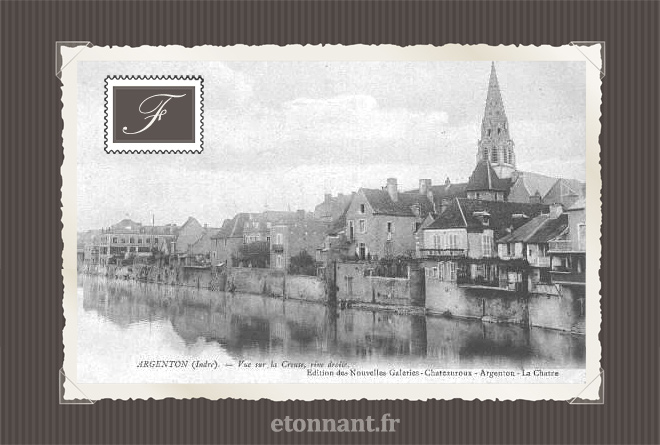 Carte postale ancienne : Argenton-sur-Creuse