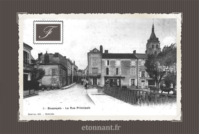 Carte postale ancienne : Buzançais