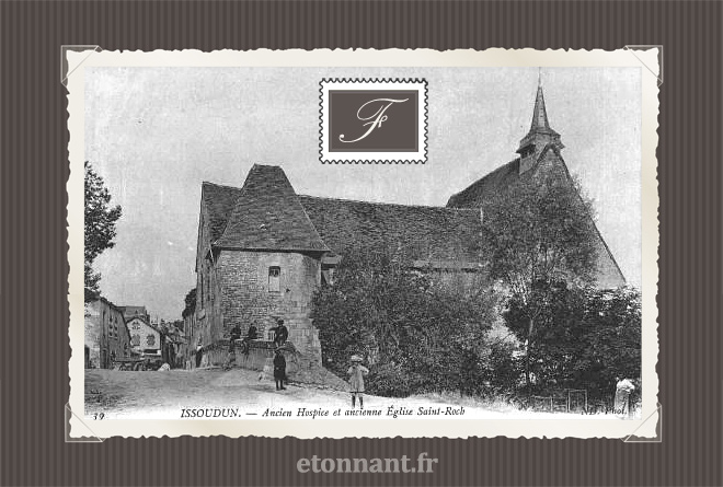Carte postale ancienne de Issoudun (36 Indre)