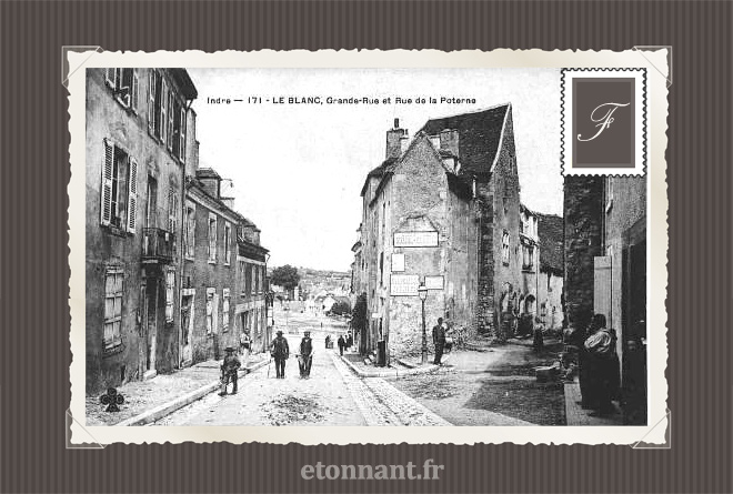 Carte postale ancienne de Le Blanc (36 Indre)