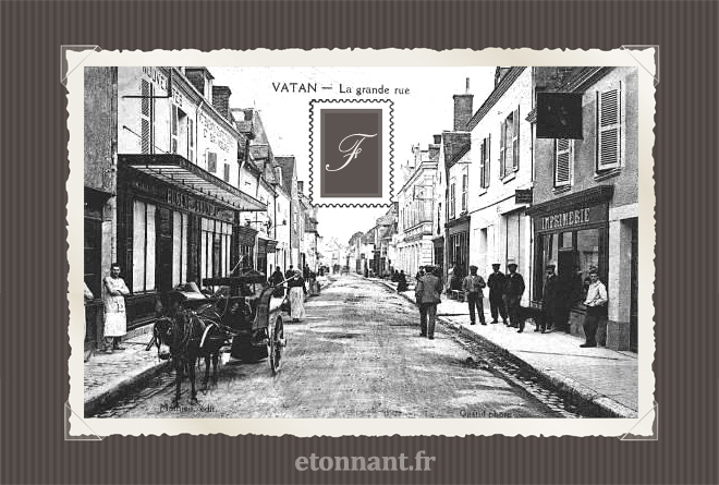 Carte postale ancienne : Vatan