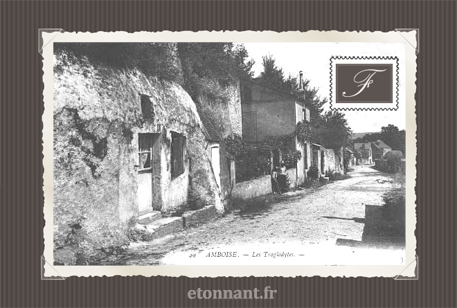 Carte postale ancienne : Amboise