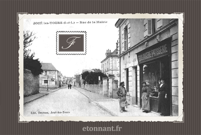 Carte postale ancienne : Joué-lès-Tours