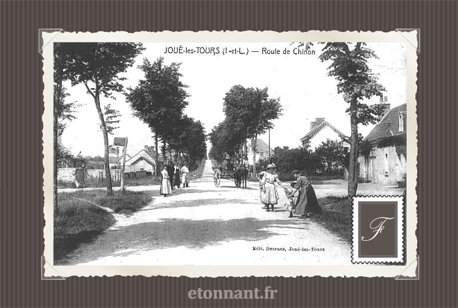 Carte postale ancienne : Joué-lès-Tours