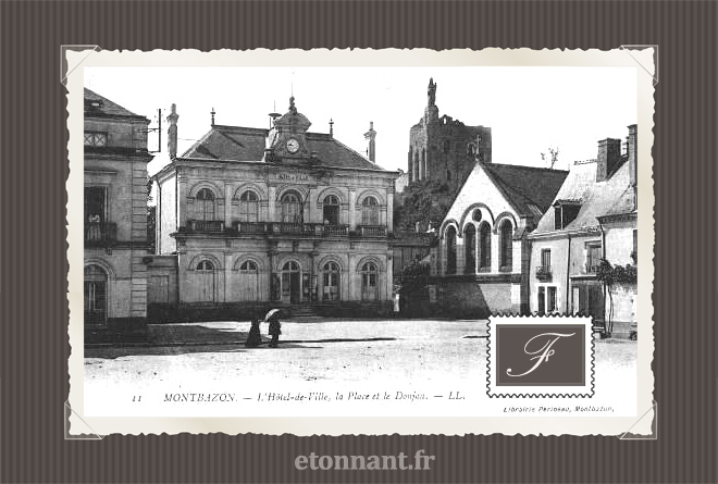 Carte postale ancienne : Montbazon
