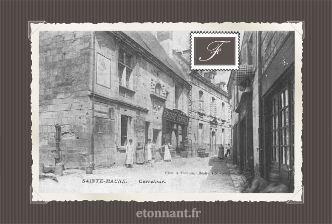 Carte postale ancienne : Sainte-Maure-de-Touraine