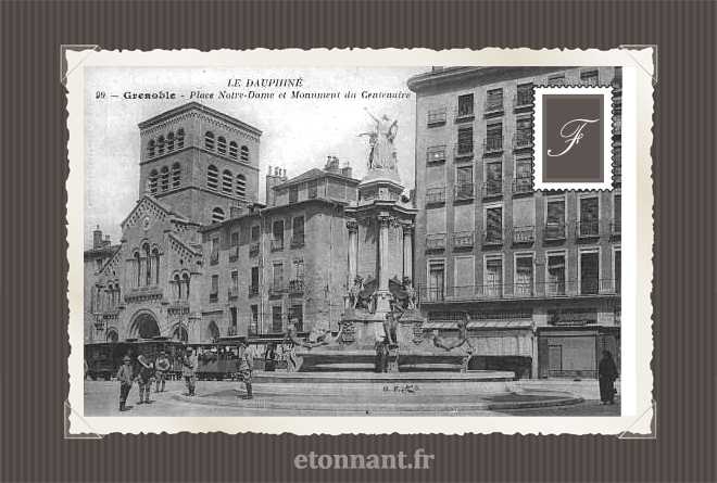 Carte postale ancienne de Grenoble (38 Isère)