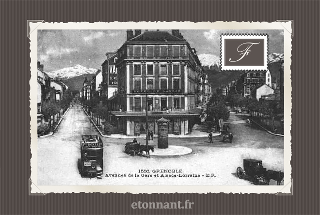 Carte postale ancienne de Grenoble (38 Isère)