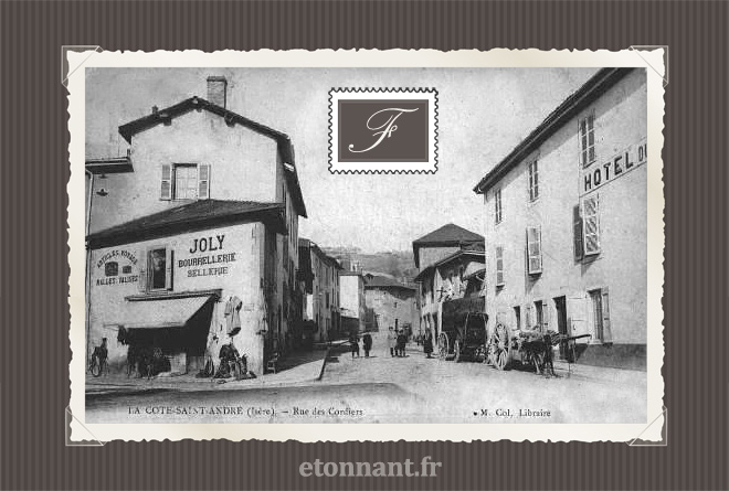 Carte postale ancienne : La Côte-Saint-André