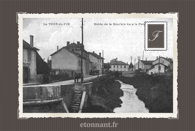 Carte postale ancienne de La Tour-du-Pin (38 Isère)