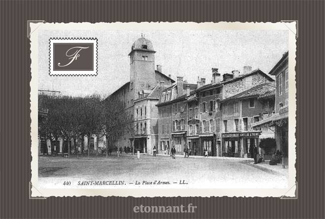 Carte postale ancienne : Saint-Marcellin