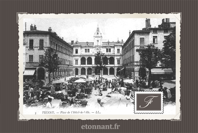 Carte postale ancienne de Vienne (38 Isère)