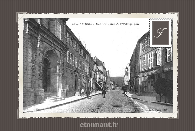 Carte postale ancienne : Arbois