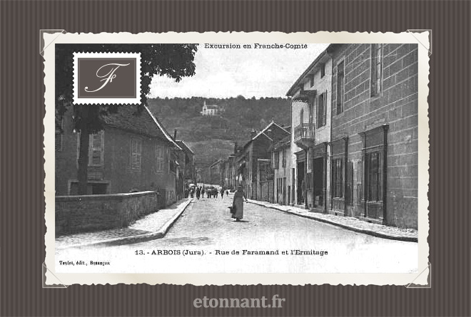 Carte postale ancienne : Arbois