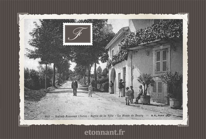 Carte postale ancienne : Saint-Amour