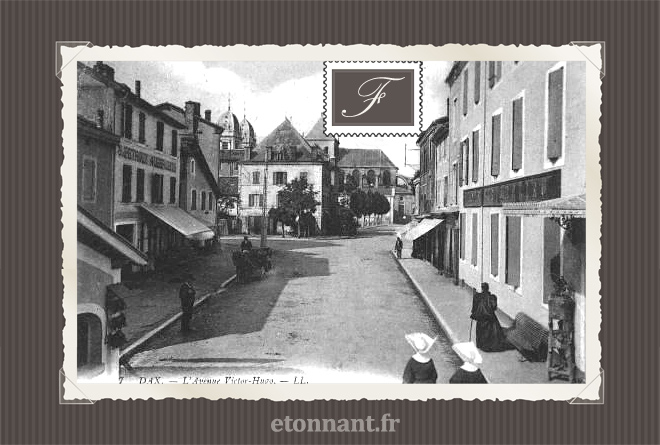 Carte postale ancienne de Dax (40 Landes)