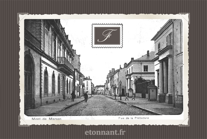 Carte postale ancienne de Mont-de-Marsan (40 Landes)