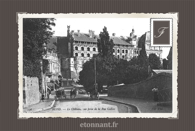 Carte postale ancienne de Blois (41 Loir-et-Cher)