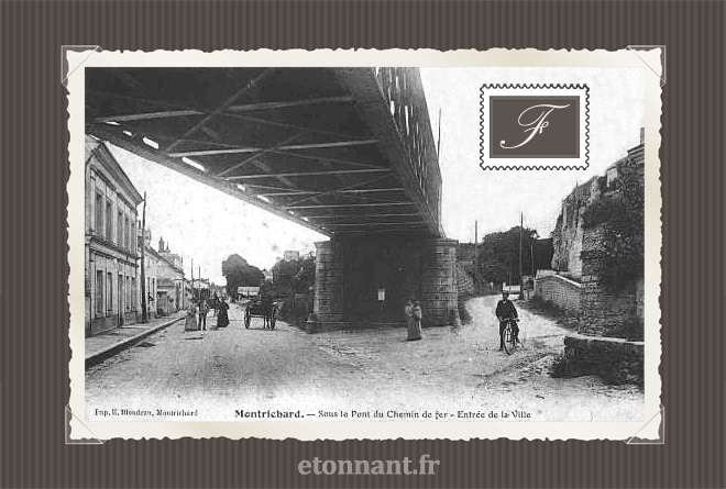 Carte postale ancienne : Montrichard